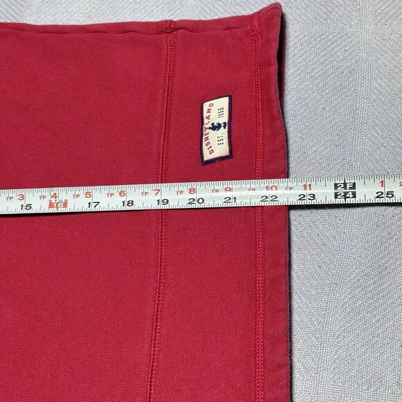 Disneyland Embroidered Mickey Mouse Red Crewneck Sweatshirt Women's Size‎ Large - Picture 11 of 14